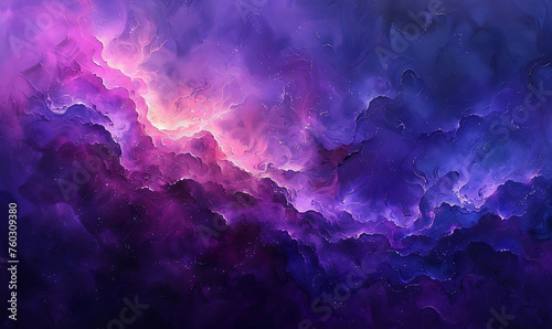 Purple Haze, Capturing the Essence of an Abstract Sky