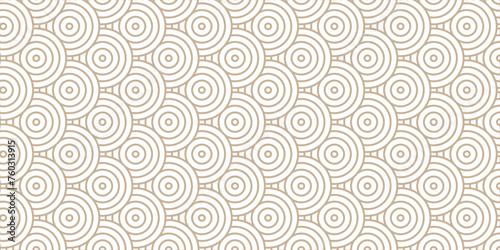 Overlapping Pattern Minimal diamond geometric waves spiral transparent and abstract circle wave line. brown seamless tile stripe geometric create retro square line backdrop pattern background.