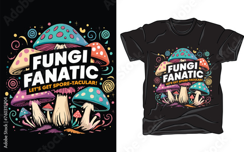 Mushroom t-shirt design