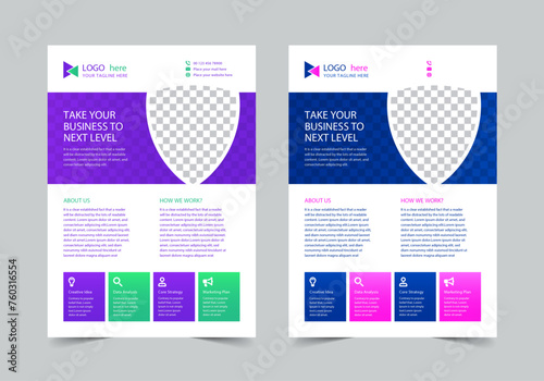 Technology Flyer Template | A4 | Print Ready