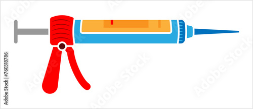 Silicone Sealant Gun Icon Y_2306001