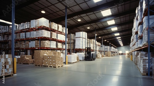 storage business warehouse building illustration distribution supply, facility receiving, organization management storage business warehouse building