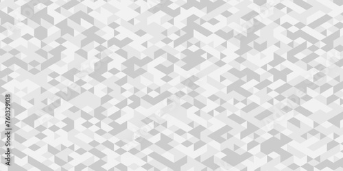 Vector geometric seamless technology gray and white transparent triangle background. Abstract digital grid light pattern white Polygon Mosaic triangle Background  business and corporate background.