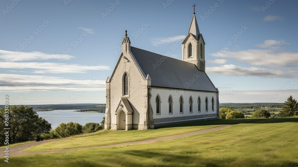 Pic Rual Church worship rural church building illustration congregation fellowship ...