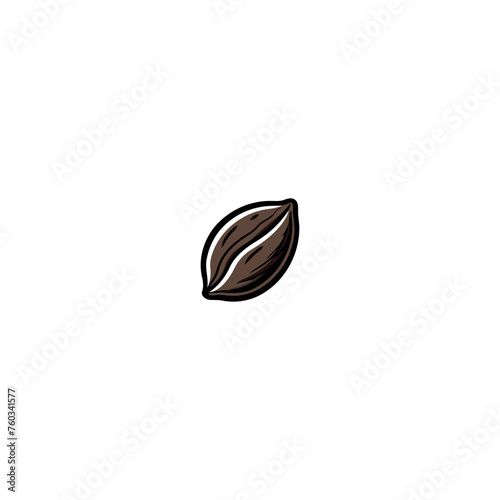 Cacao logo vector icon design vintage