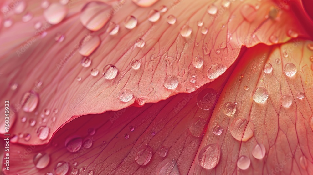 Obraz premium The soft velvety texture of a flower petal