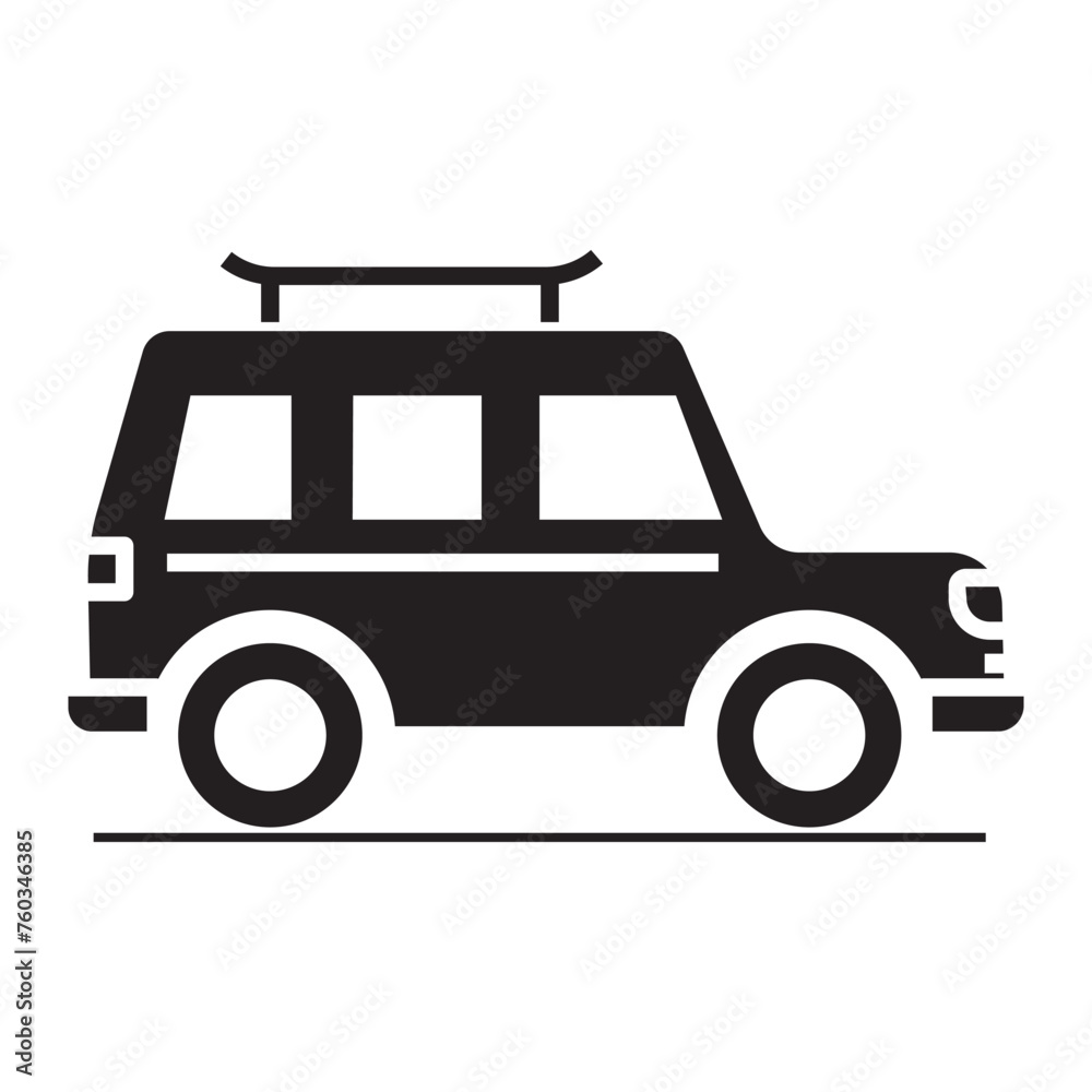 transportation icon on glyph style transportation icon on glyph style