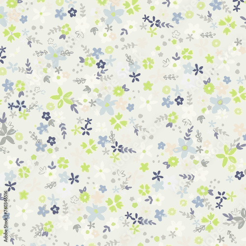 Pattern flower floral spring blossom illustration vector fabric textile design leaf leaves