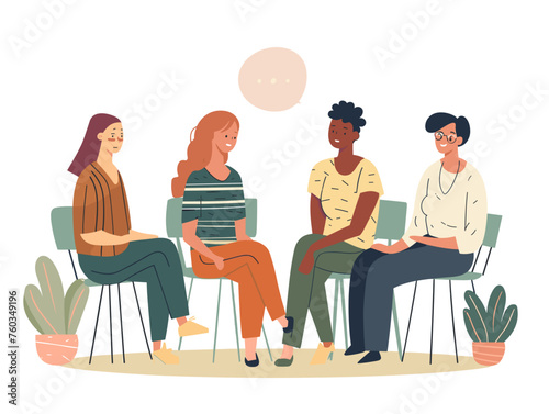  A support group meeting offers a safe space for individuals facing similar challenges to share experiences and offer encouragement to one another. 
