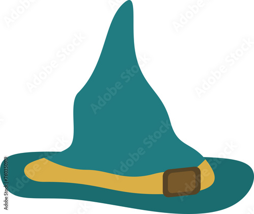 Witch hat illustration