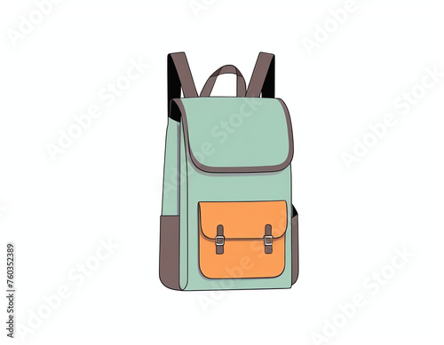 bag isolated on white background