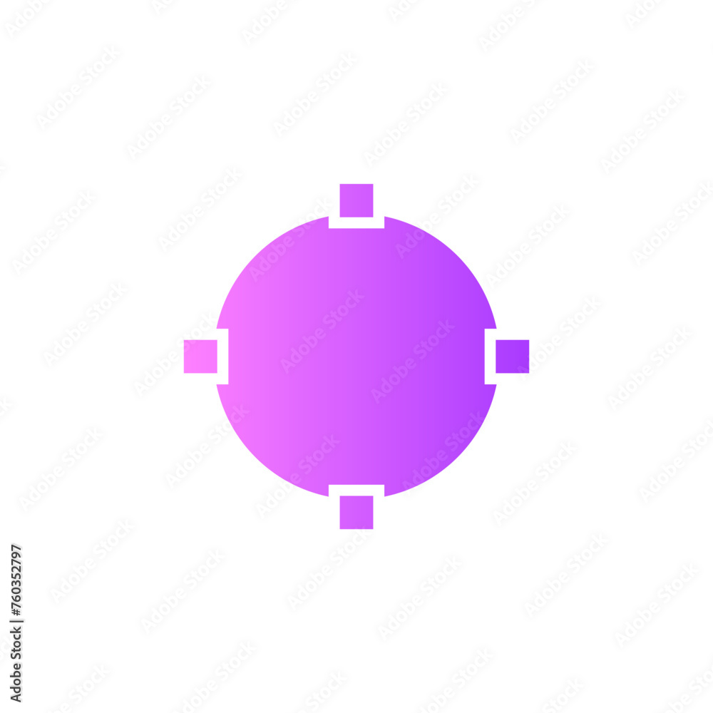 vector gradient icon vector gradient icon