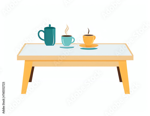 cup of coffee on a table