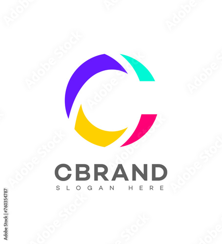 C Letter Logo Icon Brand Identity Sign Symbol Template