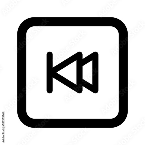 Multimedia button icon