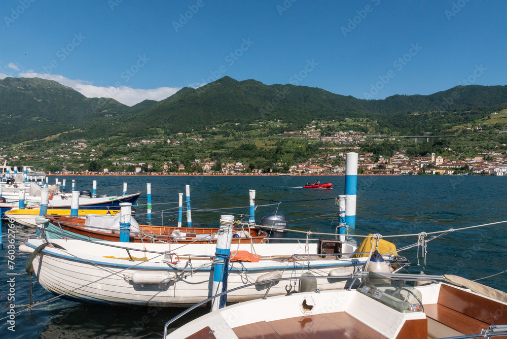 Iseo, Brescia, lago, lake, Italy, Floating piers, 