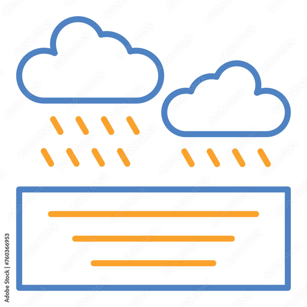 Ocean Rain Icon Ocean Rain Icon