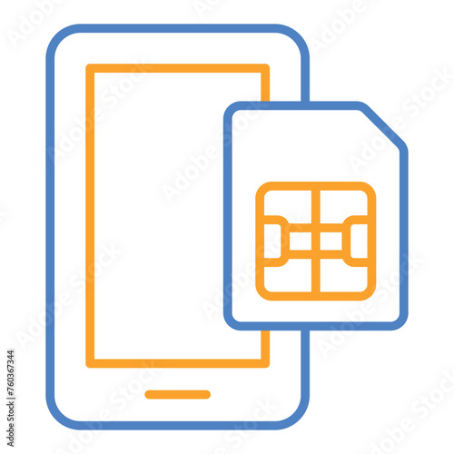 Phone Sim Icon
