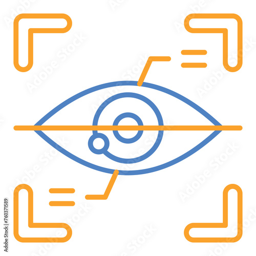 Eye scanner Icon