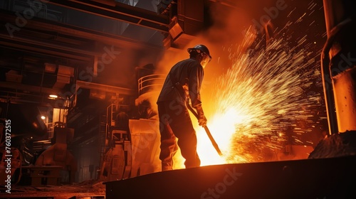 production steelworks steel mill illustration metal manufacturing, machinery furnace, smelting iron production steelworks steel mill