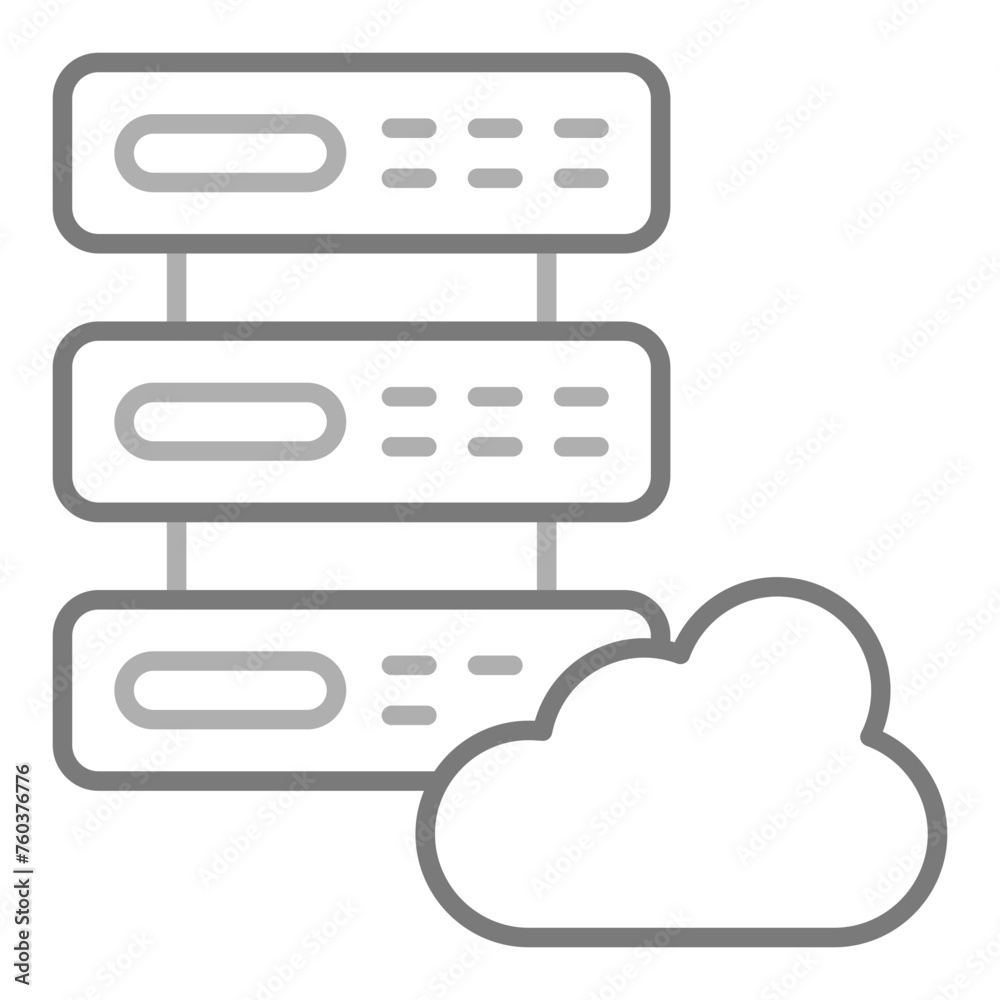 Cloud Storage Icon Cloud Storage Icon