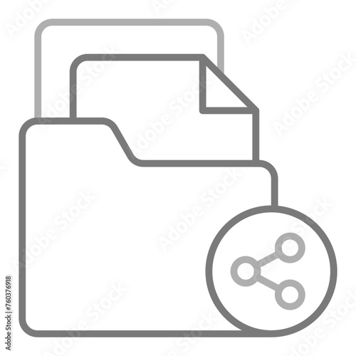Folder Sharing Icon