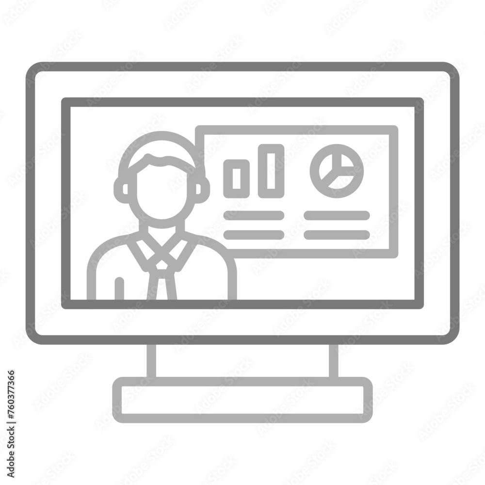 Online learning Icon Online learning Icon