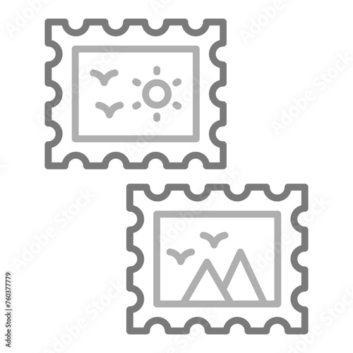 Stamp collecting Icon