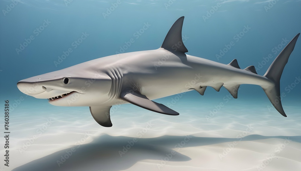 A Hammerhead Shark With A Sleek And Streamlined Bo