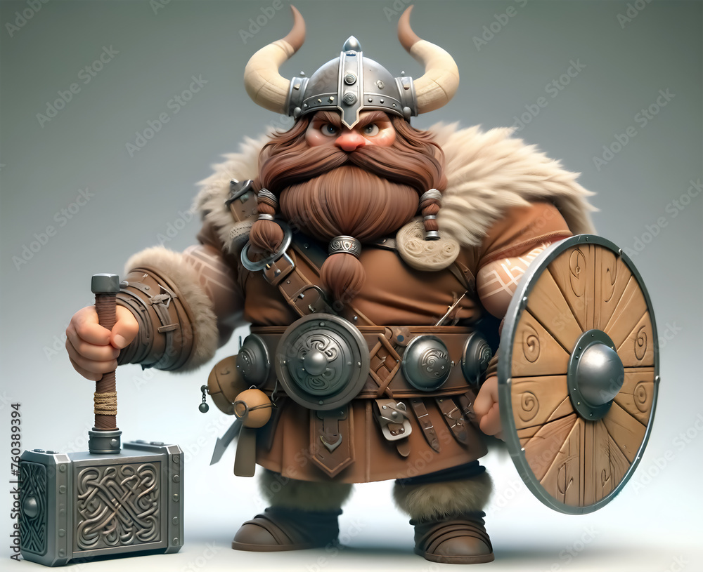 3D Viking warrior caricature, 3D caricature of a Norse warrior, Exaggerated features Viking illustration, Exaggerated Viking character in 3D illustration 3D Viking warrior caricature, 3D caricature of a Norse warrior, Exaggerated features Viking illustration, Exaggerated Viking character in 3D illustration