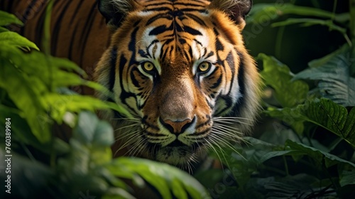 portrait of a tiger © Muhammad