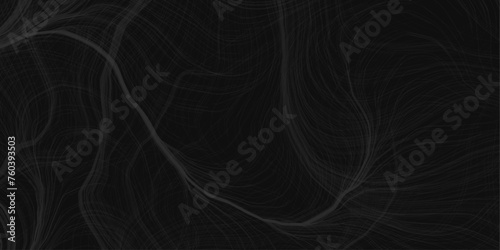 Black round strokes strokes on,curved lines,topography,abstract background desktop wallpaper geography scheme,lines vector.earth map curved reliefs shiny hair. 
