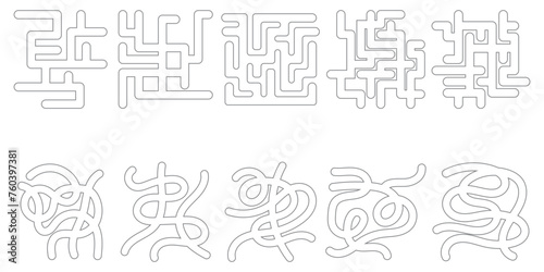 Simple Maze Element