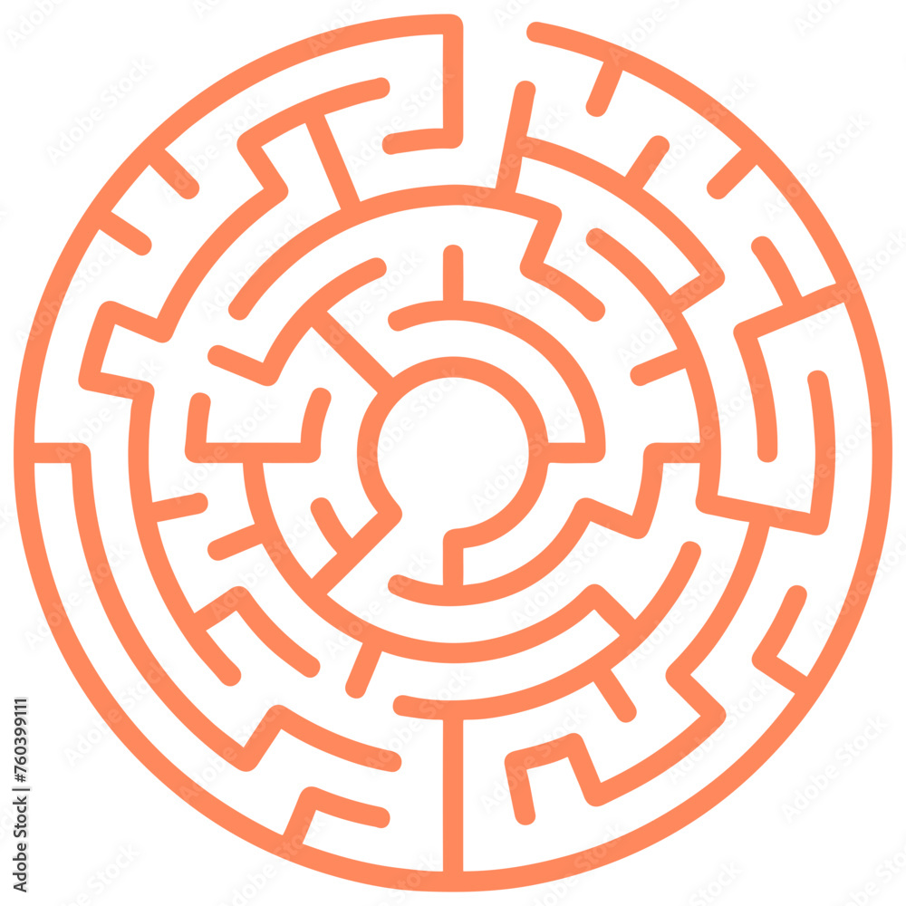 Simple Maze Vector Simple Maze Vector