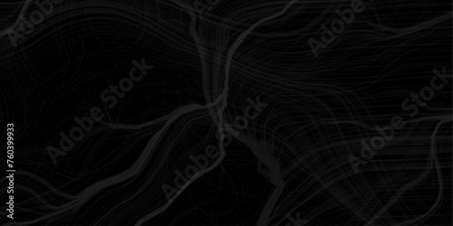 Black clean modern.lines vector.abstract background desktop wallpaper.shiny hair topography vector round strokes high quality terrain texture.topography map of. 