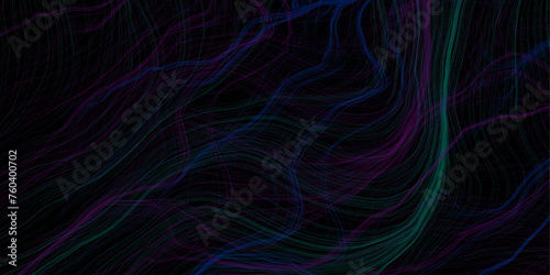 Black strokes on topography lines vector.wave paper soft lines.map of topology map background curved lines curved reliefs abstract background. 