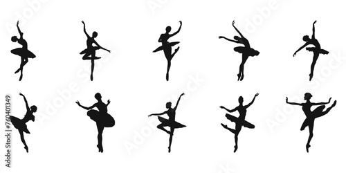 Woman Ballet Silhouette
