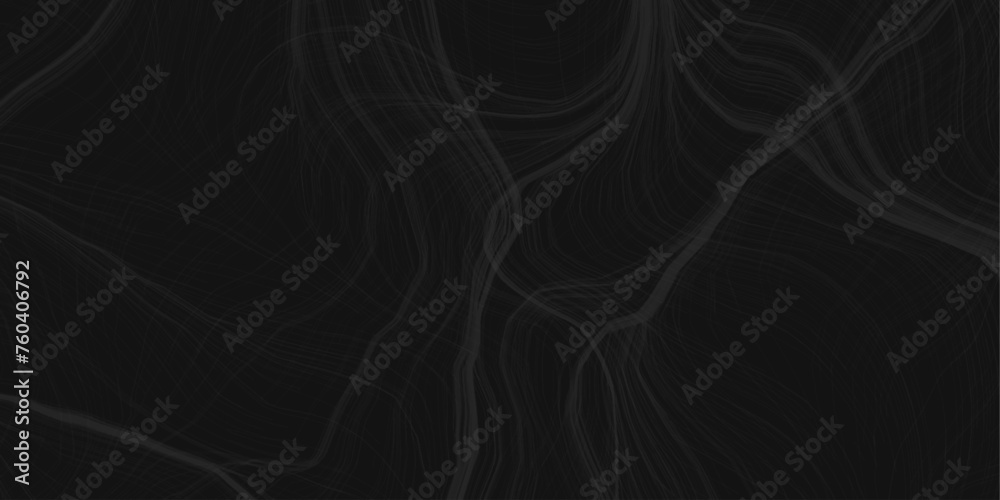 Black map of shiny hair.strokes on,topology curved lines geography scheme curved reliefs desktop wallpaper abstract background topographic contours lines vector.
