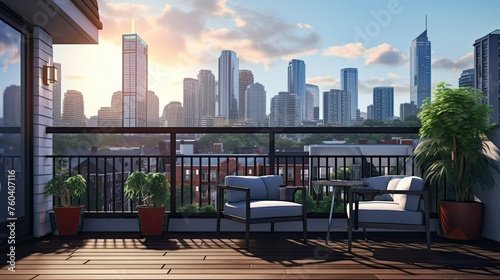 urban balcony townhouse building illustration city modern, view outdoor, space living urban balcony townhouse building