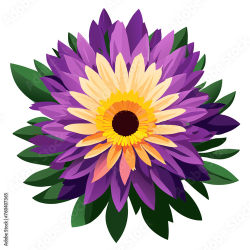 Aster flowers bloom in abundance during autumn, adding vibrant hues to the landscape.