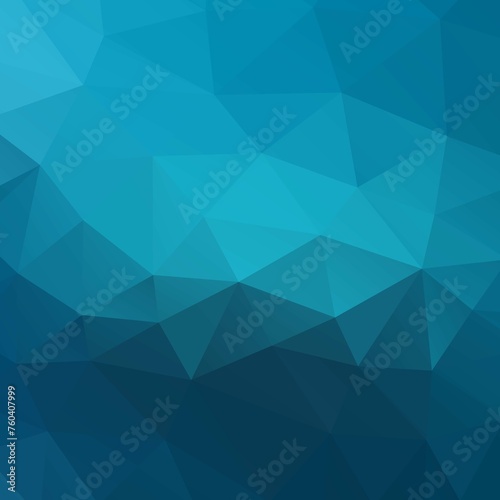 Modern Blue Polygonal Background