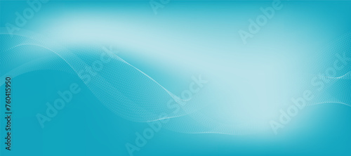 abstract blue background with wave