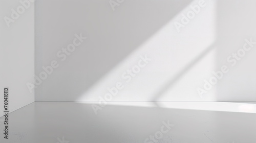 Clean and modern white background with subtle gradient and shading Grey white abstract geometry shine layer element for presentation  business  corporate  institution  party  festive  seminar  talks