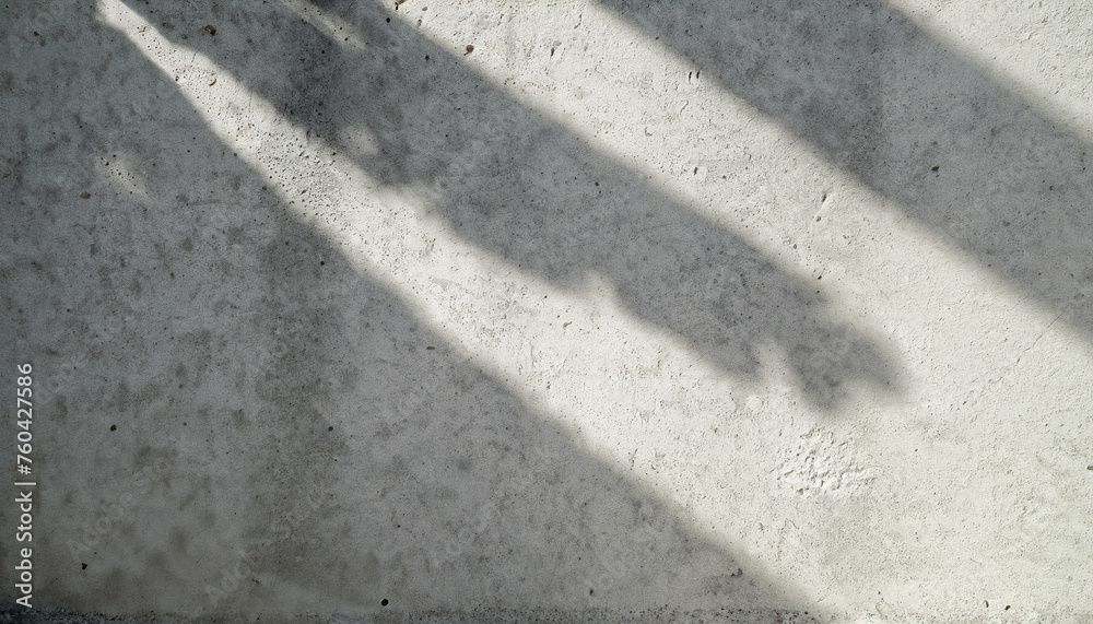 Fototapeta premium Shadow on concrete wall surface for the background