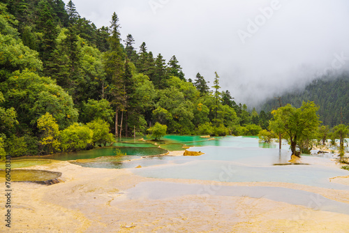 Huanglong Yaochi and Spruce Forest  Sichuan  China