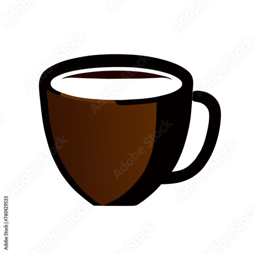 A steaming mug of coffee, perfect for a morning pick-me-up.