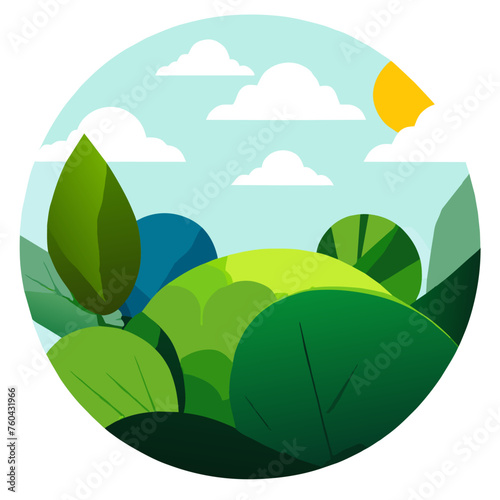 Vivid green leaves of a plant, capturing the beauty of nature's artistry.