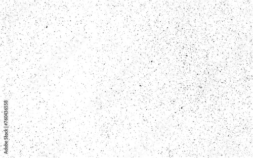 Black grainy texture isolated on white background. Dust overlay. Dark noise granules. Digitally generated image. Vector design elements. Abstract vector noise. Small particles of debris and dust.