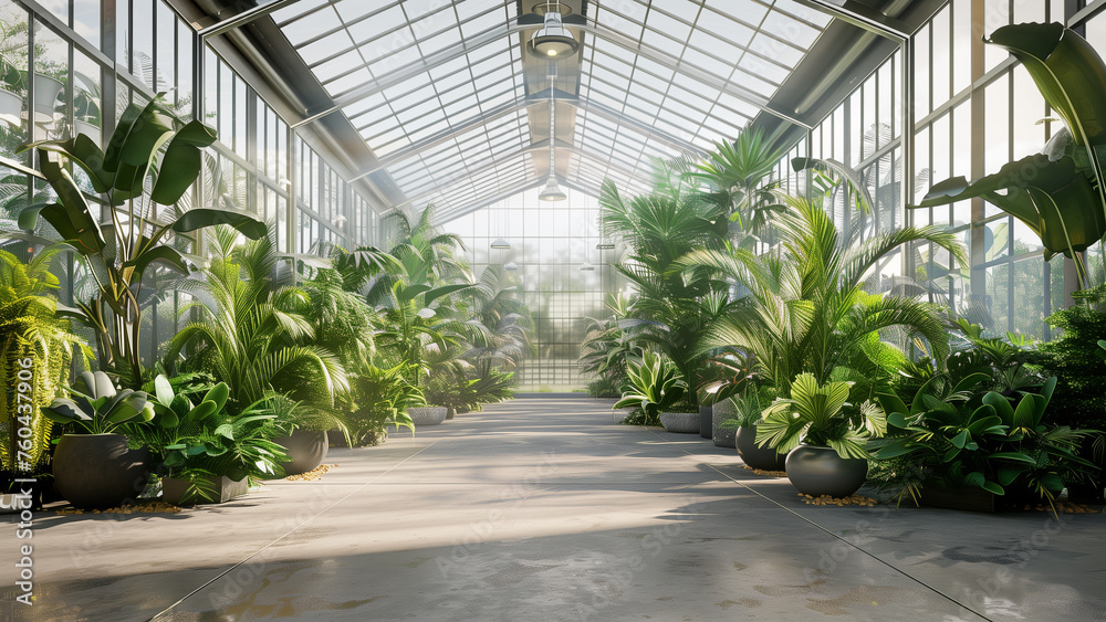 A Glimpse into an Industrial Greenhouse A Glimpse into an Industrial Greenhouse