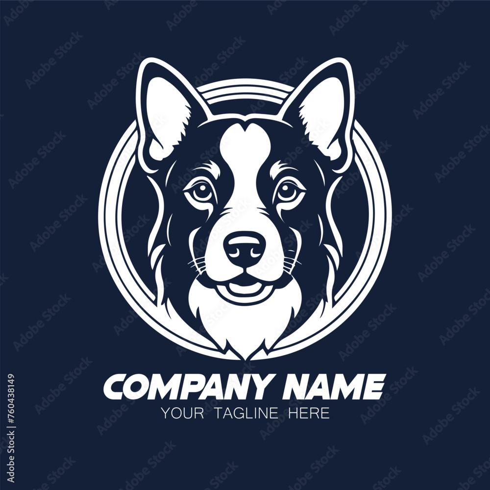 a dog logo company image vector with head dog illustration symbol design
a dog logo company image vector with head dog illustration symbol design